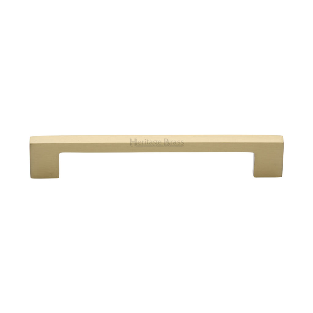 Heritage Brass Cabinet Pull Metro Design 192mm CTC Satin Rose Gold Finish 1