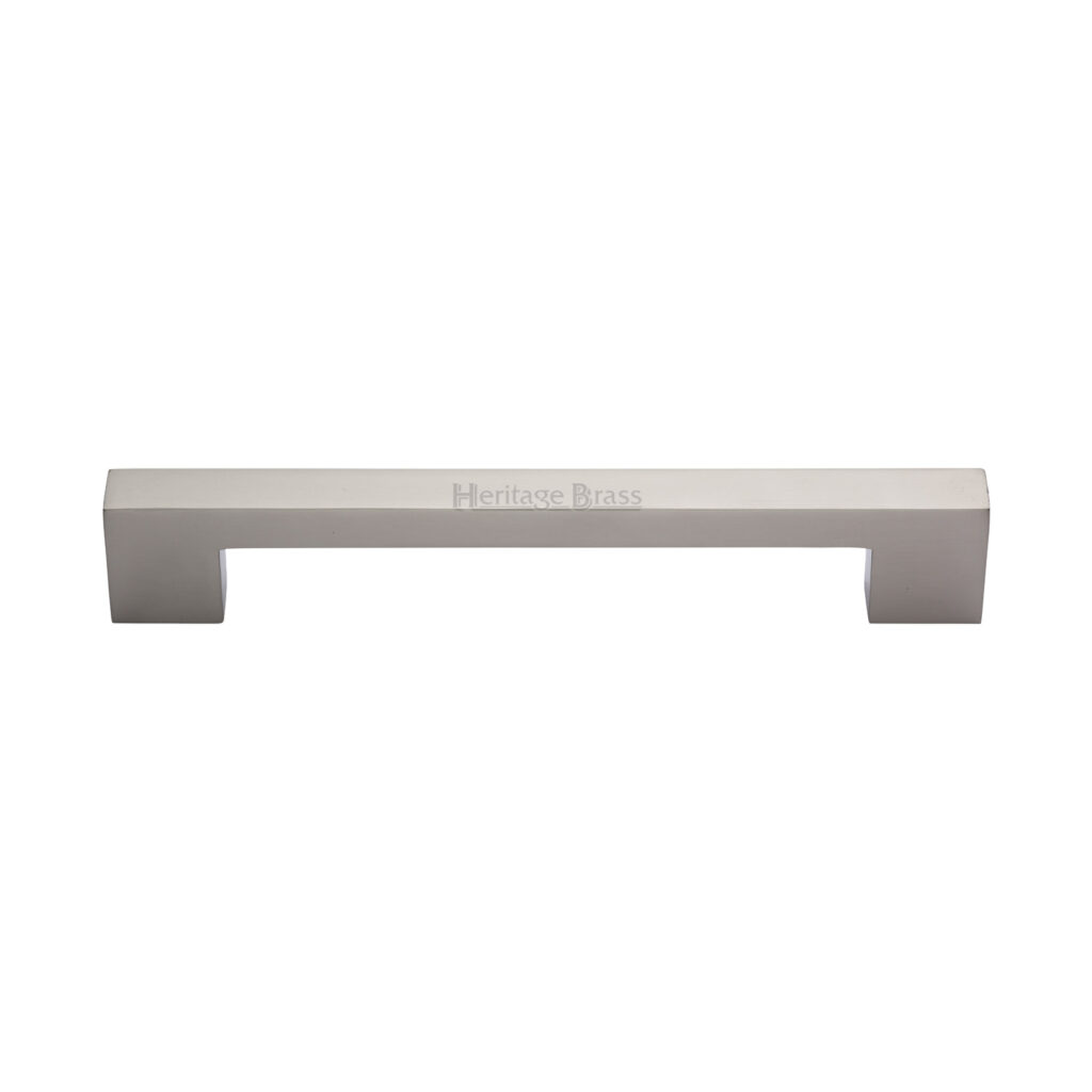 Heritage Brass Cabinet Pull Metro Design 256mm CTC Matt Black Finish 1