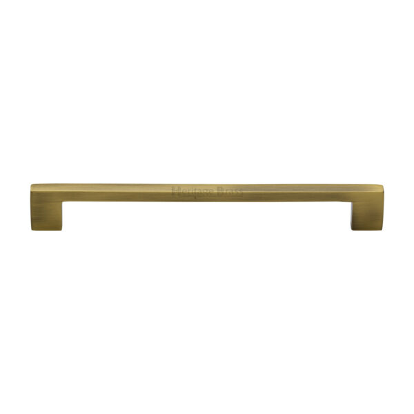 Heritage Brass Cabinet Pull Metro Design 256mm CTC Polished Brass Finish 1