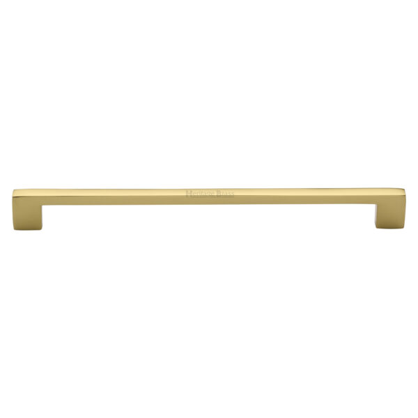 Heritage Brass Cabinet Pull Metro Design 320mm CTC Satin Brass Finish 1