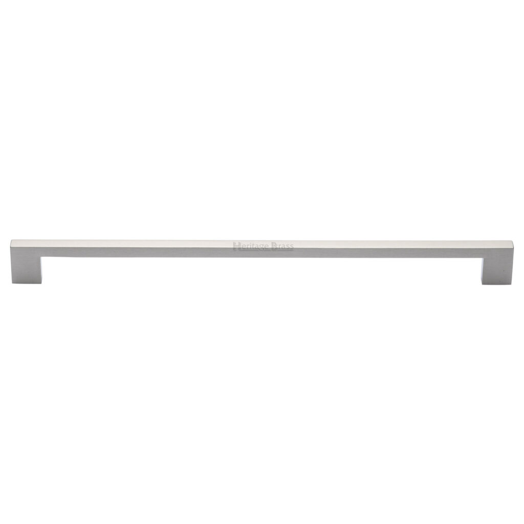 Heritage Brass Cabinet Pull Metro Design 96mm CTC Matt Black Finish 1