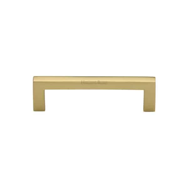 Heritage Brass Cabinet Pull Apollo Design 128mm CTC Satin Brass Finish 1