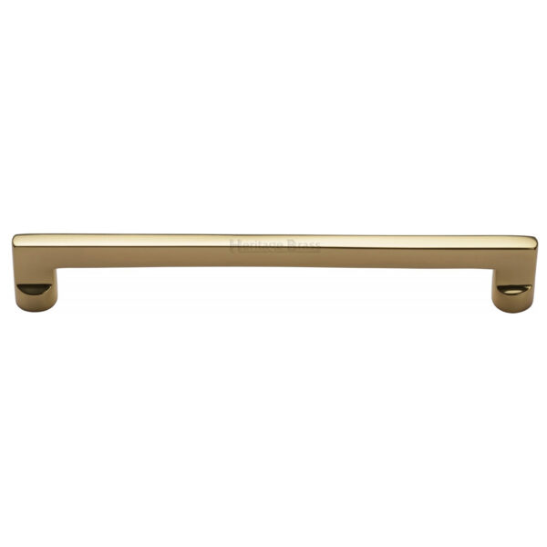 Heritage Brass Cabinet Pull Apollo Design 96mm CTC Satin Brass Finish 1