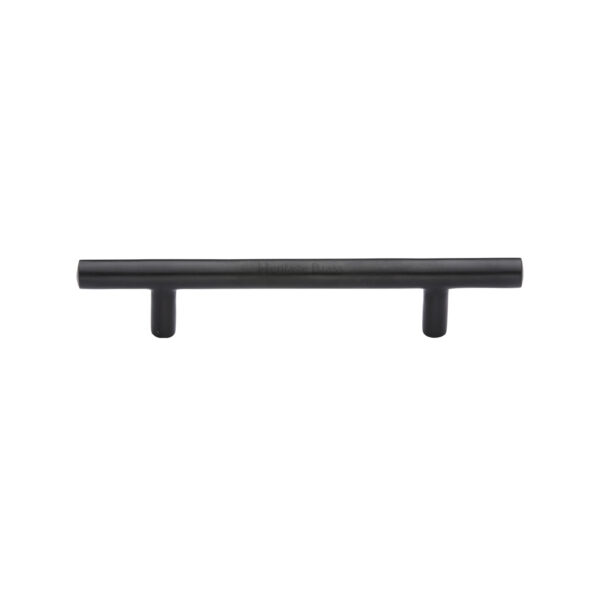 Heritage Brass Cabinet Pull T-Bar Design 128mm CTC Polished Chrome Finish 1