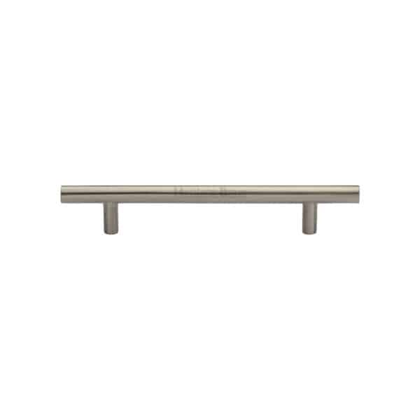 Heritage Brass Cabinet Pull T-Bar Design 203mm CTC Matt Black Finish 1