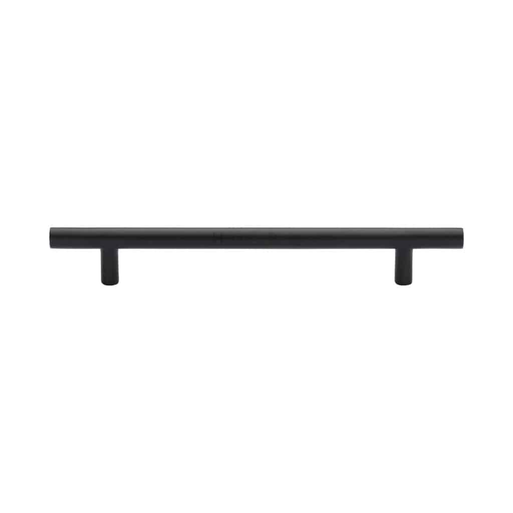 Heritage Brass Cabinet Pull T-Bar Design 203mm CTC Polished Chrome Finish 1