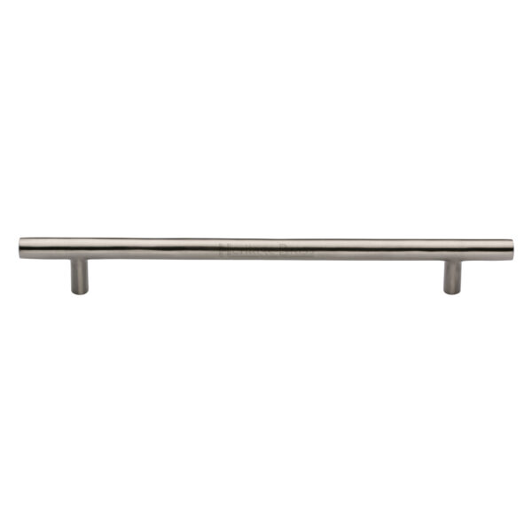 Heritage Brass Cabinet Pull T-Bar Design with 16mm Rose 128mm CTC Matt Black Finish 1