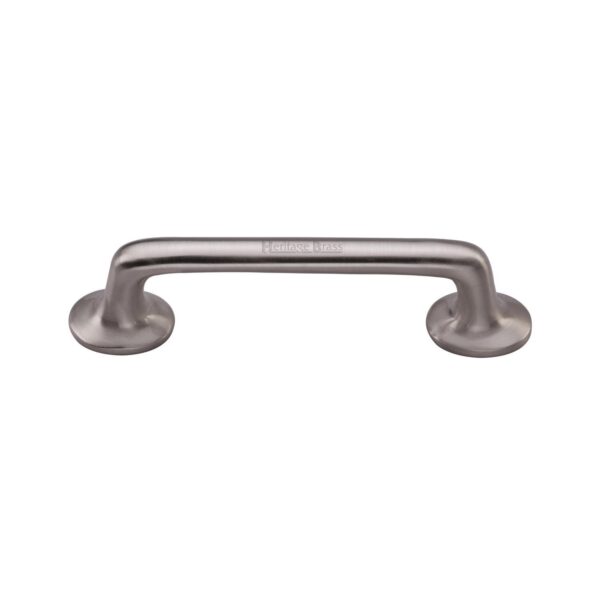 Heritage Brass Cabinet Pull Traditional Design 96mm CTC Matt Black Finish 1