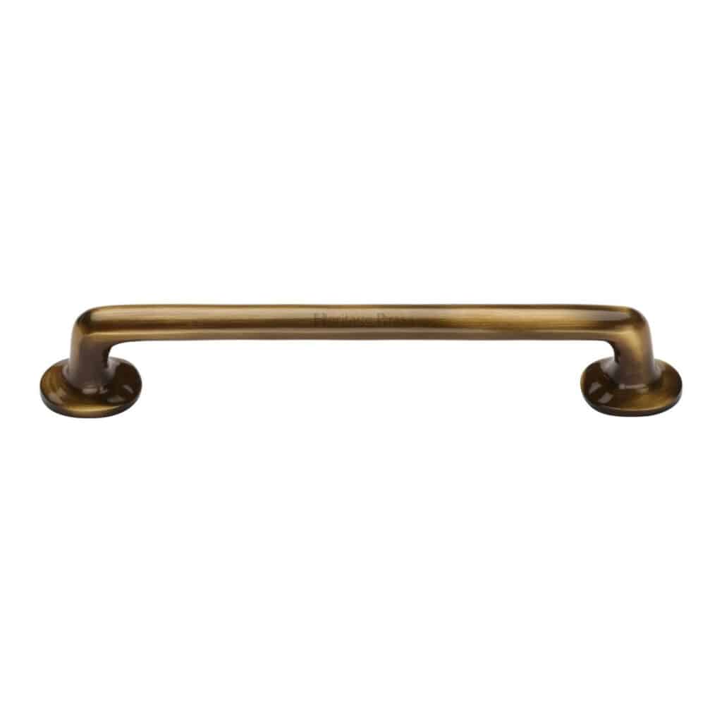 Heritage Brass Cabinet Pull Traditional Design 96mm CTC Polished Brass Finish 1