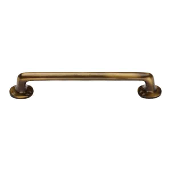 Heritage Brass Cabinet Pull Traditional Design 96mm CTC Polished Brass Finish 1