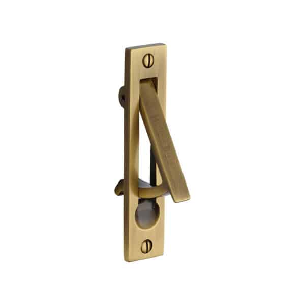 Heritage Brass Cabinet Knob Classic Square Design 40mm Satin Brass finish 1