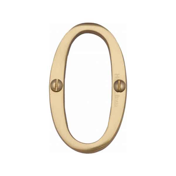 Heritage Brass Numeral 3 Face Fix 76mm (3") Matt Bronze finish 1