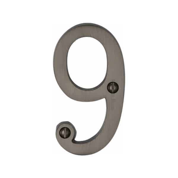 Heritage Brass Numeral 2 Face Fix 76mm (3") Antique Brass finish 1