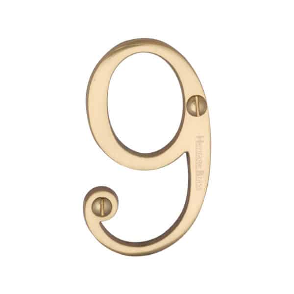 Heritage Brass Numeral 2 Face Fix 76mm (3") Matt Bronze finish 1