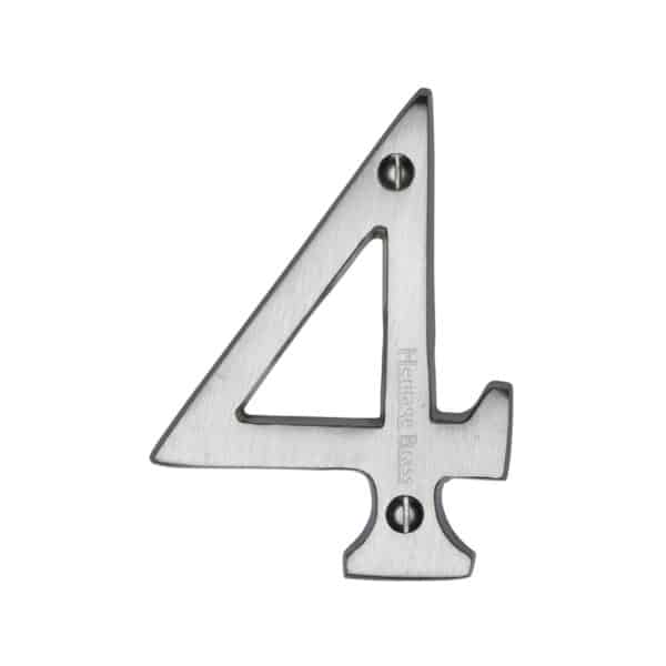 Heritage Brass Numeral 8 Face Fix 76mm (3") Matt Bronze finish 1