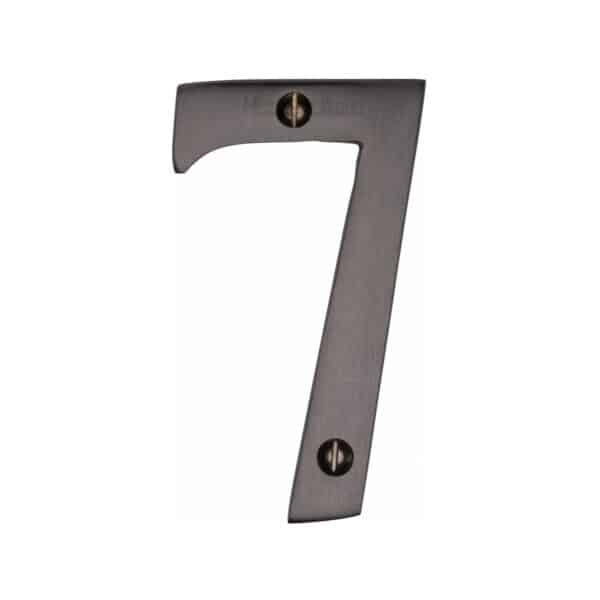 Heritage Brass Alphabet A Pin Fix 51mm (2") Satin Nickel Finish 1