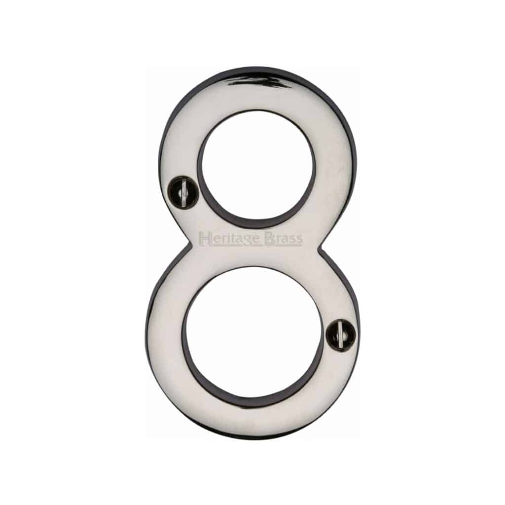 Heritage Brass Alphabet C Pin Fix 51mm (2") Polished Chrome Finish 1