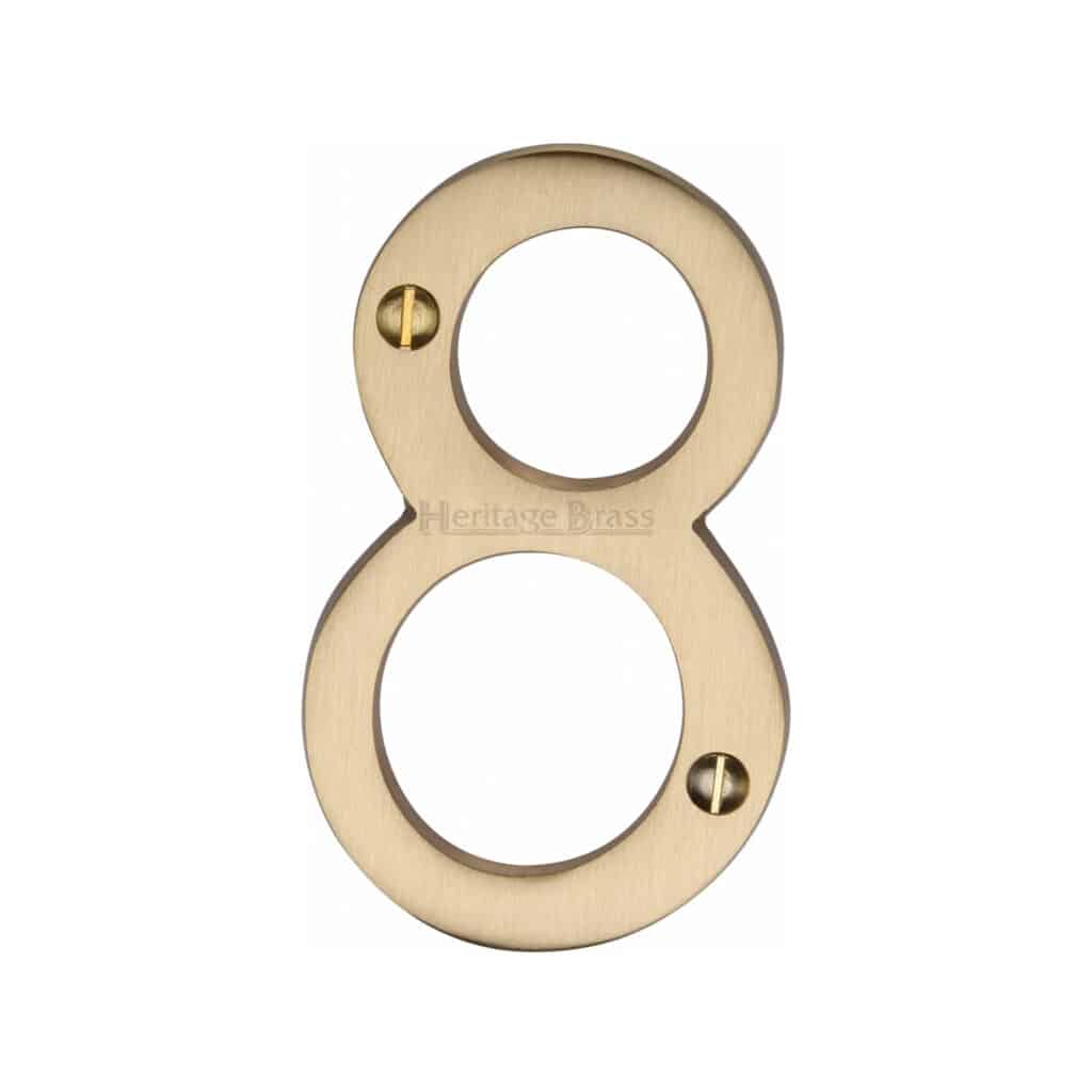 Heritage Brass Alphabet C Pin Fix 51mm (2") Polished Nickel Finish 1