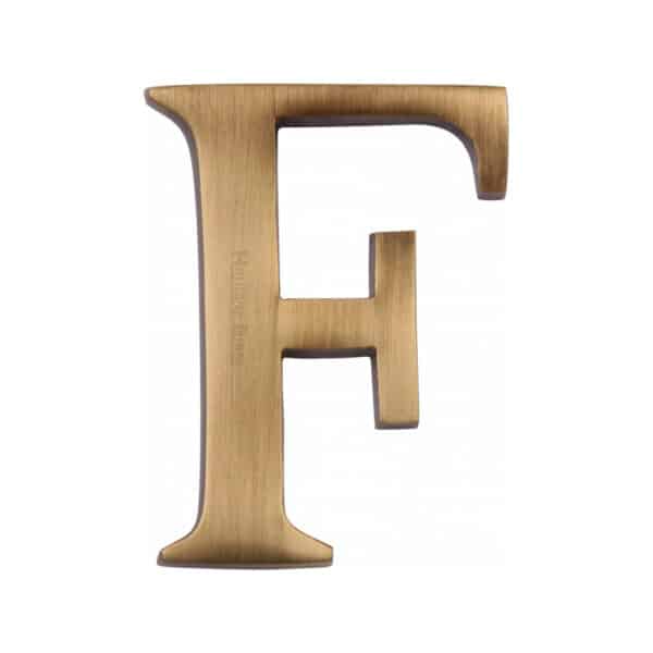 Heritage Brass Alphabet J Pin Fix 51mm (2") Matt Bronze Finish 1