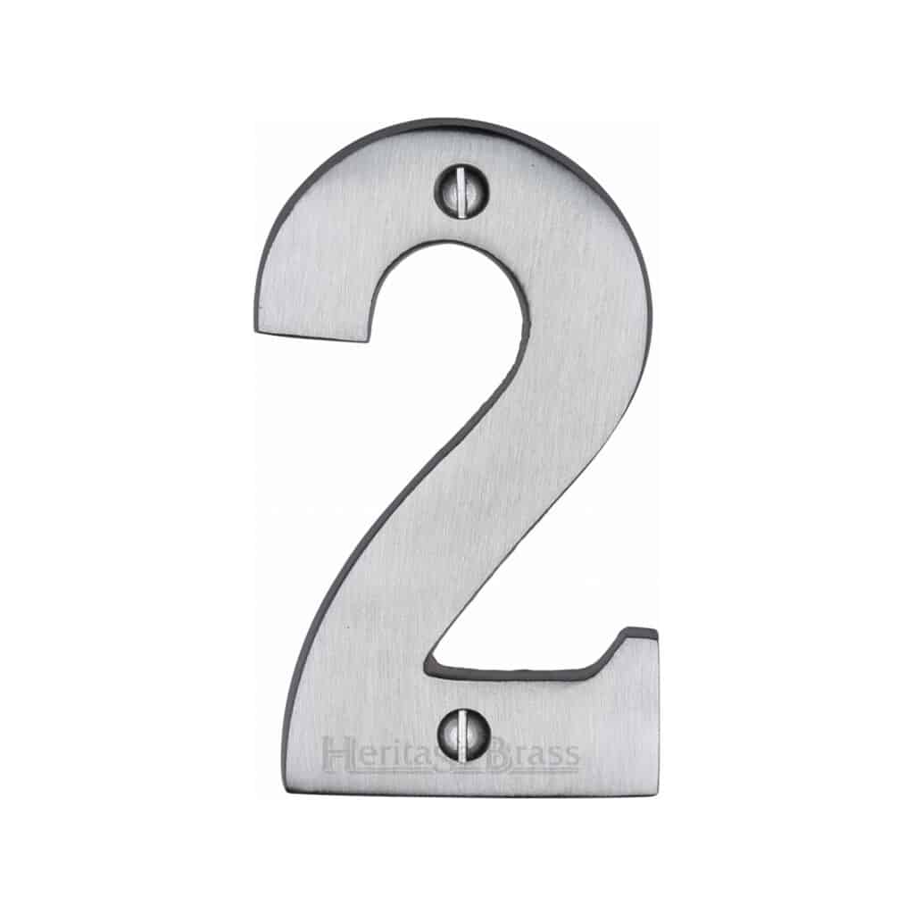 Heritage Brass Numeral 9 Face Fix 76mm (3") Polished Brass finish 1