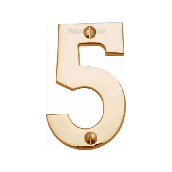 Heritage Brass Numeral 1 Face Fix 51mm (2") Matt Bronze finish 1