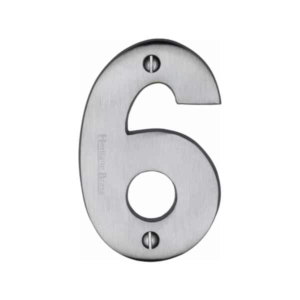 Heritage Brass Numeral 2 Face Fix 51mm (2") Antique Brass finish 1