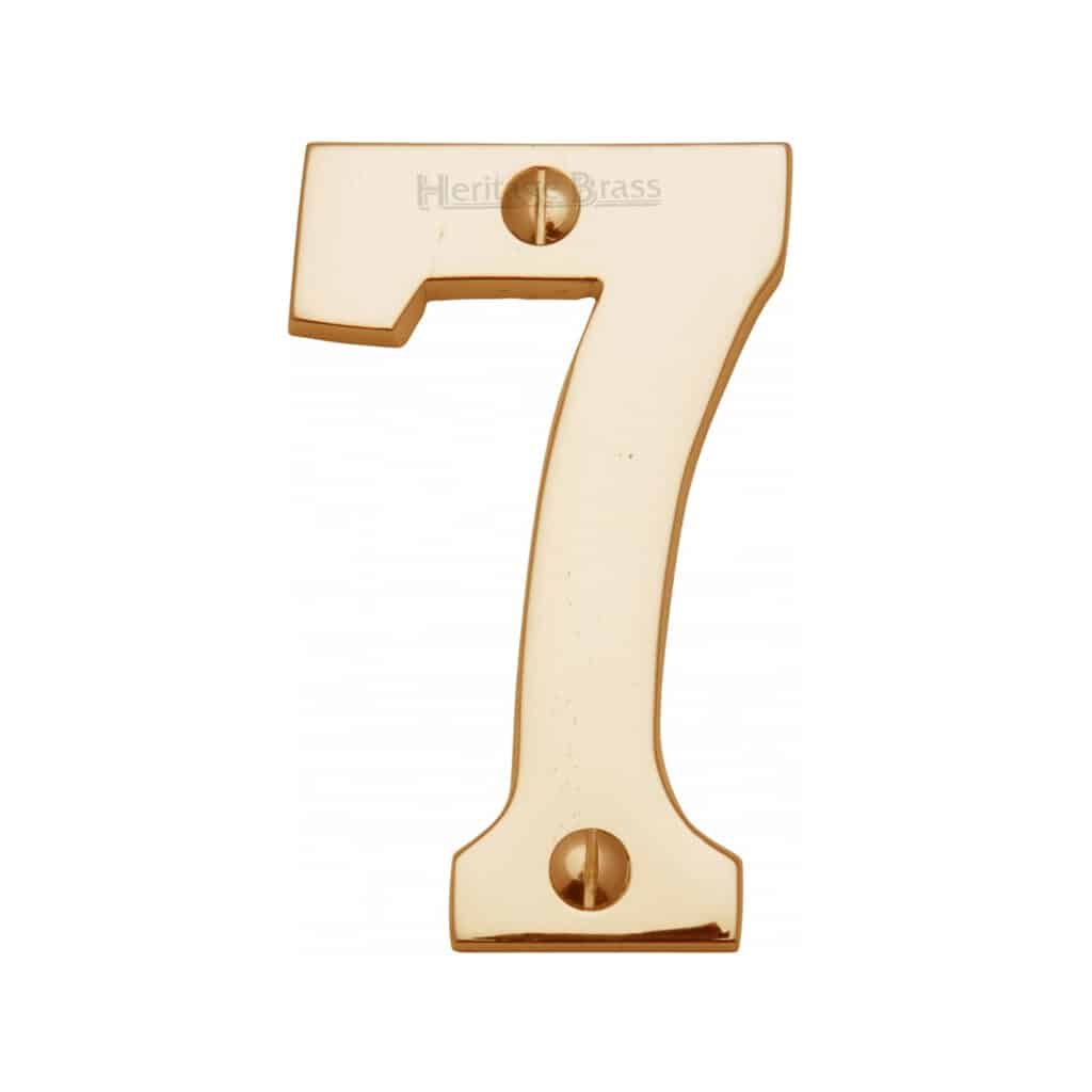 Heritage Brass Numeral 2 Face Fix 51mm (2") Polished Chrome finish 1