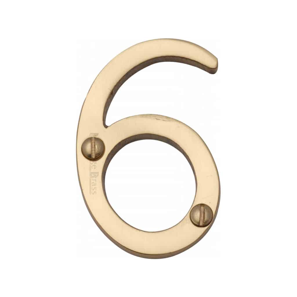 Heritage Brass Numeral 0 Self Adhesive 51mm (2") Polished Chrome finish 1