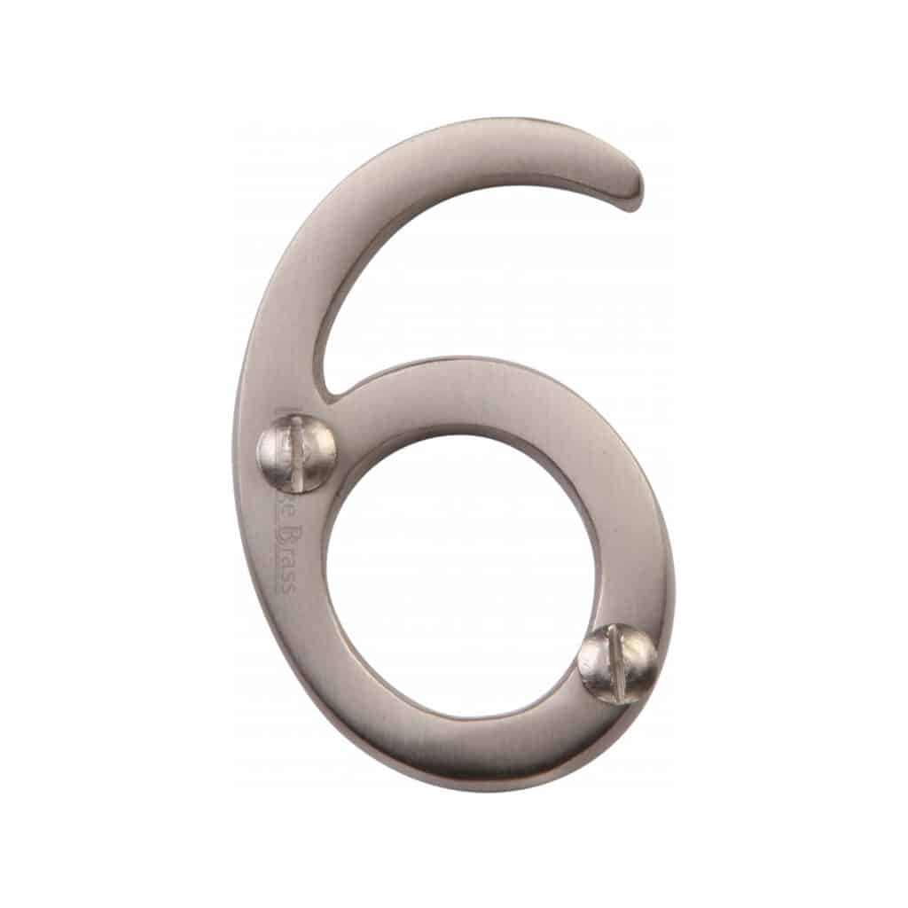 Heritage Brass Numeral 1 Self Adhesive 51mm (2") Antique Brass finish 1