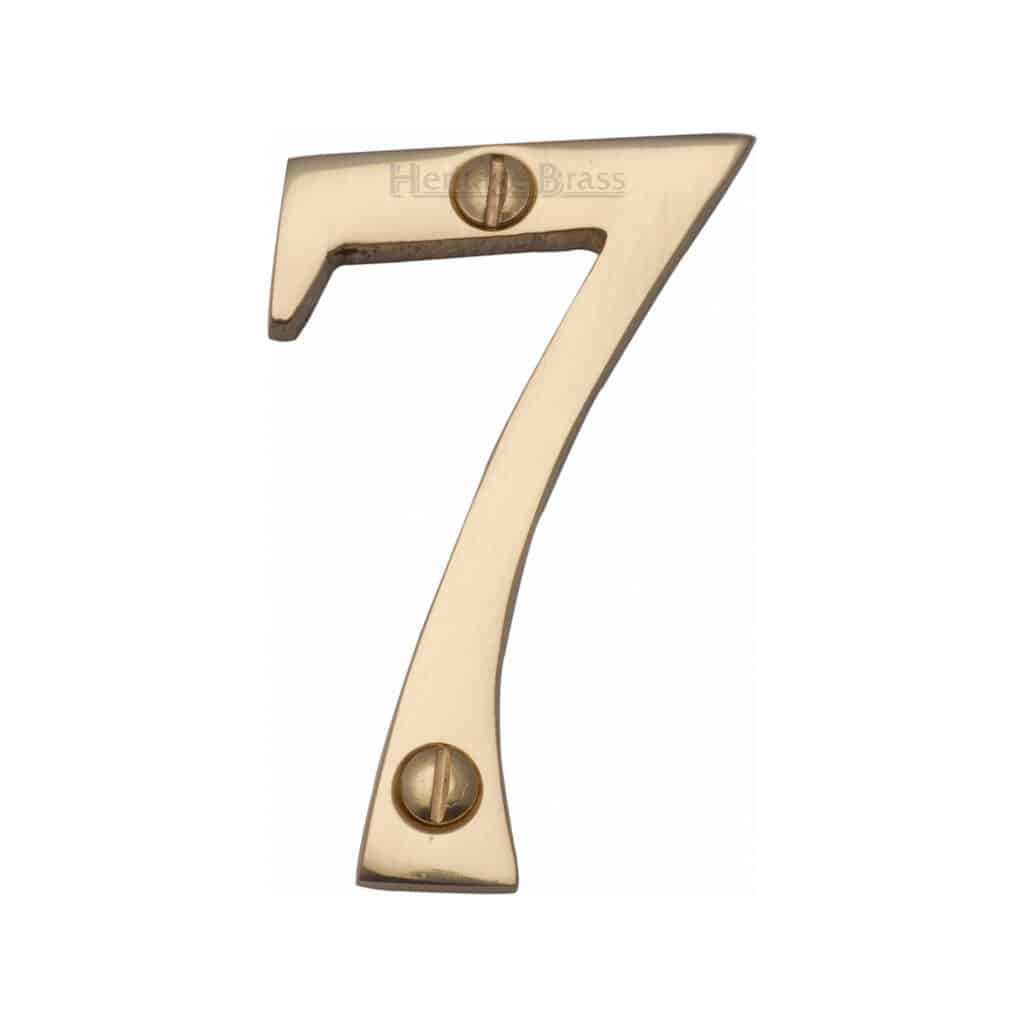 Heritage Brass Numeral 1 Self Adhesive 51mm (2") Polished Chrome finish 1