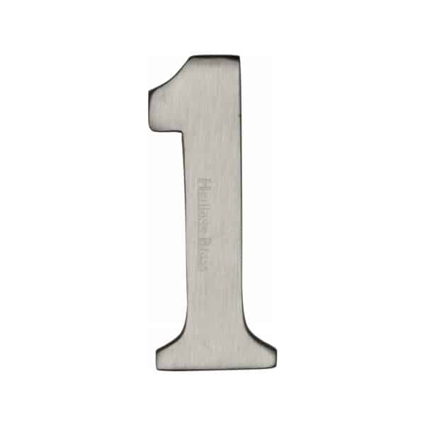 Heritage Brass Numeral 6 Self Adhesive 51mm (2") Antique Brass finish 1