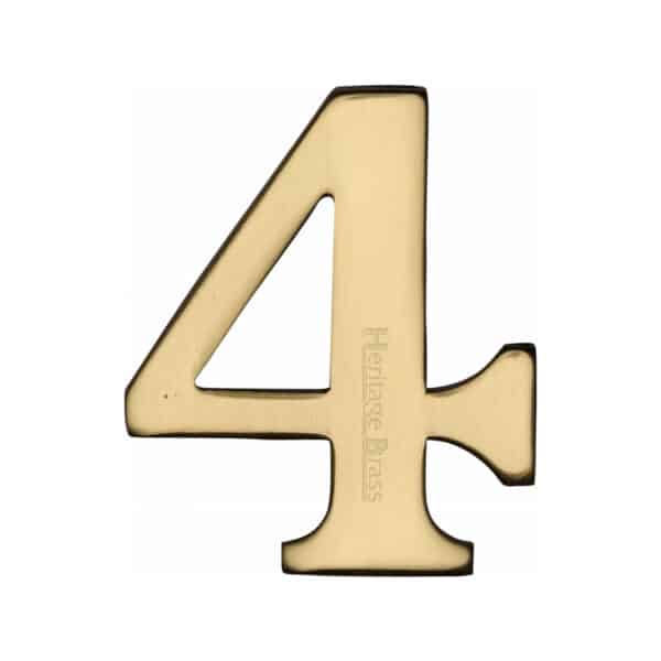 Heritage Brass Numeral 8 Self Adhesive 51mm (2") Polished Chrome finish 1