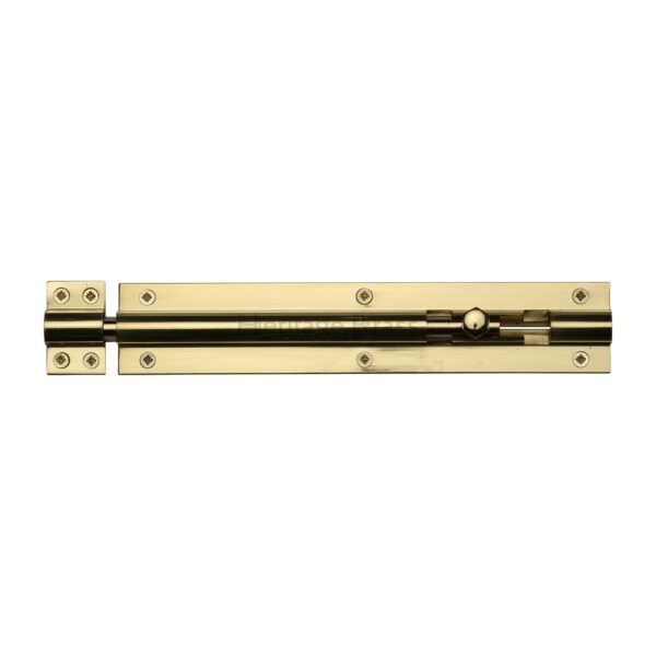 Heritage Brass Door Bolt Flat 4" Antique Brass finish 1