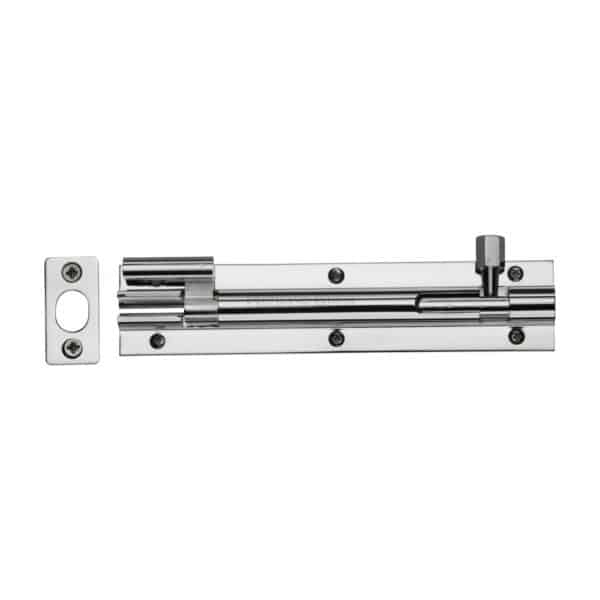 Heritage Brass Slide Bolt Satin Chrome finish 1