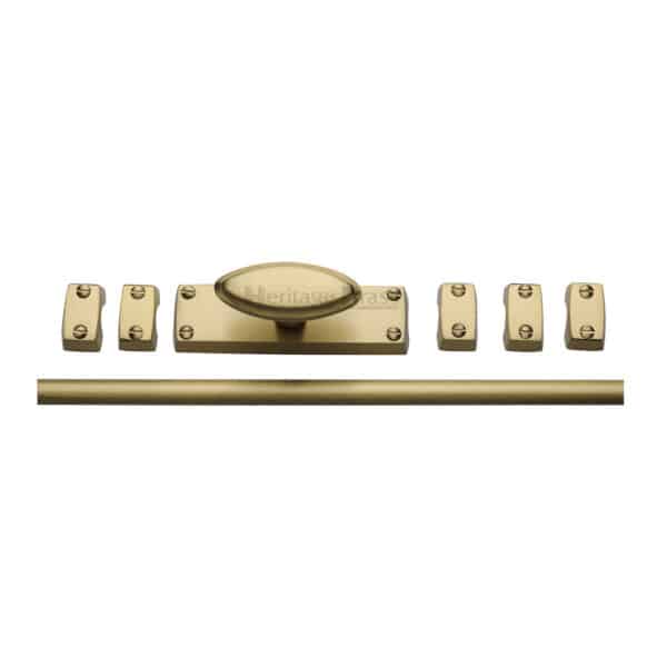 Heritage Brass Cabinet Pull D Shaped 89mm CTC Matt Black Finish 1