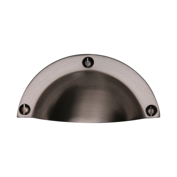 Flush Pull Handle 6" Polished Nickel finish 1