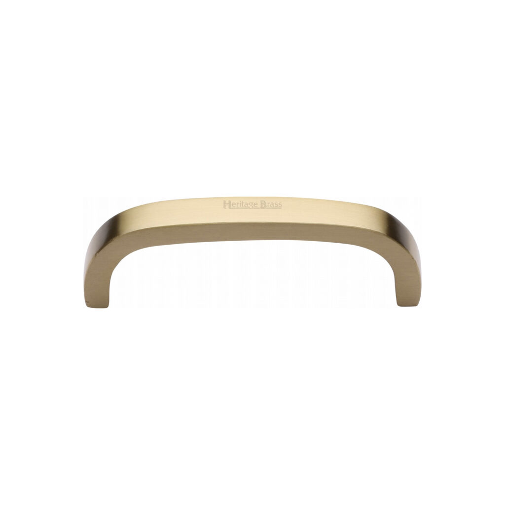 Rectangular Flush Pull 300 x 58mm Antique Brass finish 1