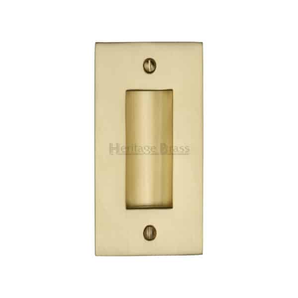 Square Flush Pull 63.5 x 63.5mm Matt Bronze finish 1