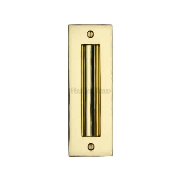 Square Flush Pull 63.5 x 63.5mm Satin Chrome finish 1