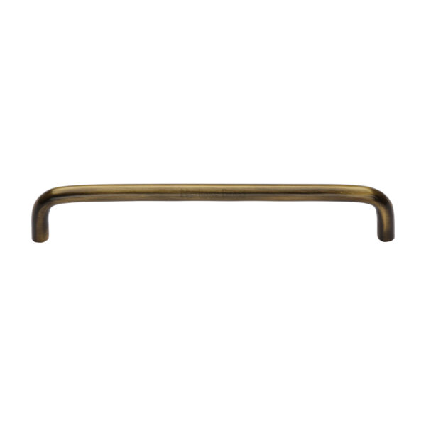 Heritage Brass Cabinet Pull Pyramid Design 203mm CTC Satin Nickel Finish 1