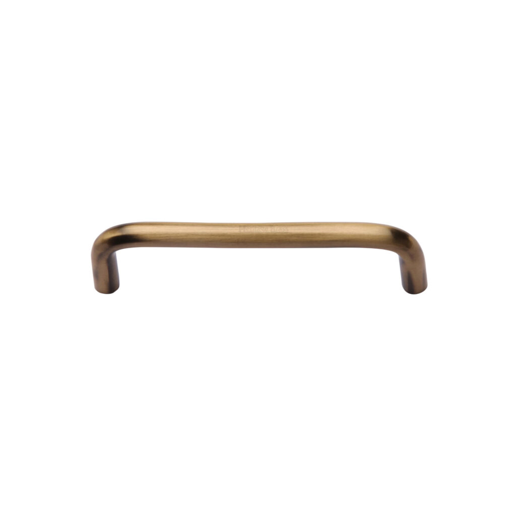 Heritage Brass Cabinet Pull Pyramid Design 96mm CTC Satin Nickel Finish 1