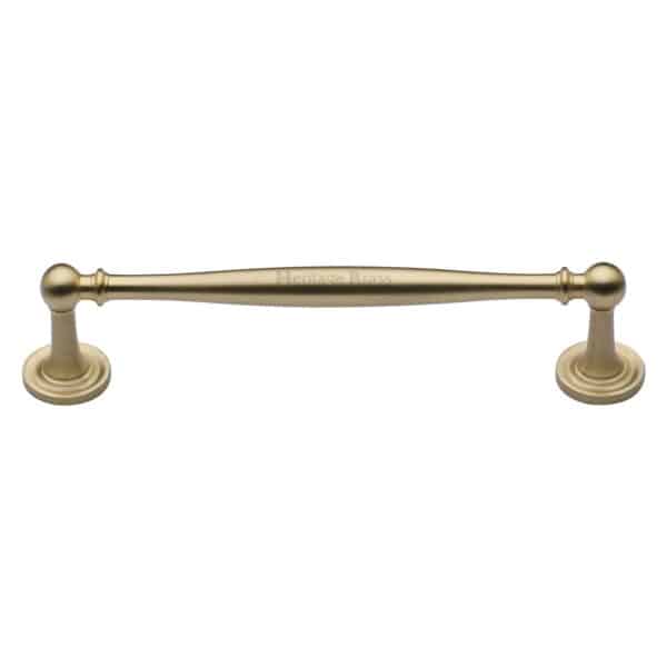 Heritage Brass Drawer Cup Pull Shropshire Design 152mm CTC Satin Nickel Finish 1