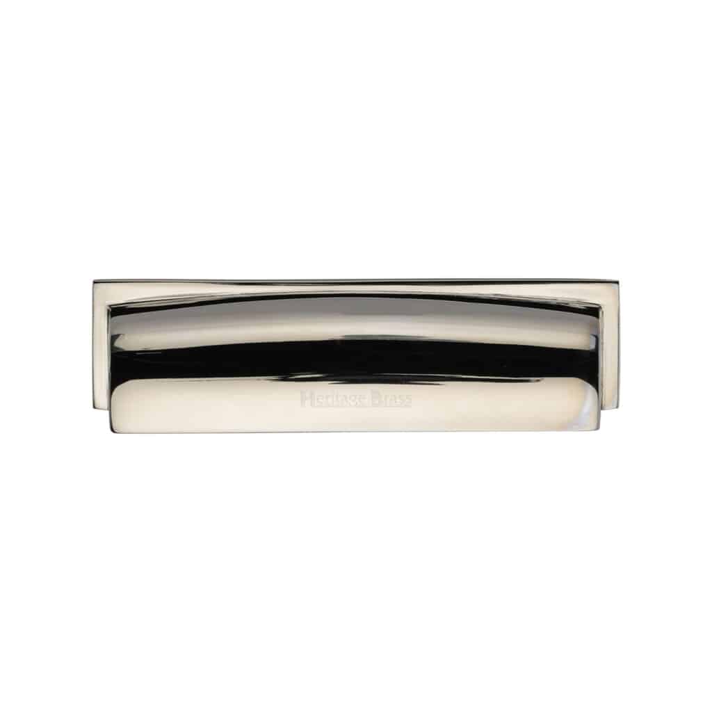 Heritage Brass Cabinet Knob Rectangular Hammered Design 47mm Antique Brass finish 1