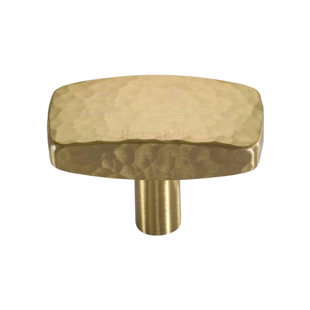 Heritage Brass Cabinet Knob Square Weave Design 38mm Aged Nickel finish 1