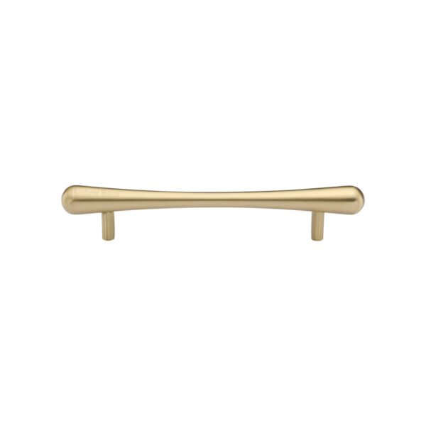 Heritage Brass Cabinet Knob Square Stepped Design 32mm Polished Brass finish 1