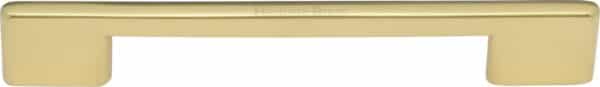 Heritage Brass Cabinet Pull Bridge Design 96mm CTC Satin Brass Finish 1