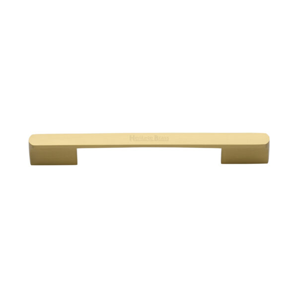 Pine Cabinet Pull Handle 160mm Aged Brass Finish 1