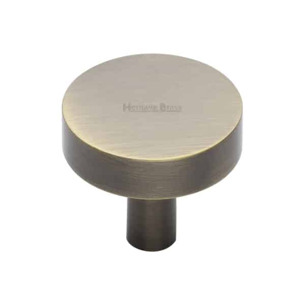 Heritage Brass Cabinet Knob Domed Design 38mm Polished Chrome finish 1