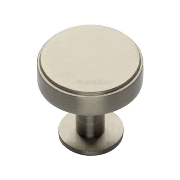 Heritage Brass Cabinet Pull Square Vintage Design 152mm CTC Polished Nickel Finish 1