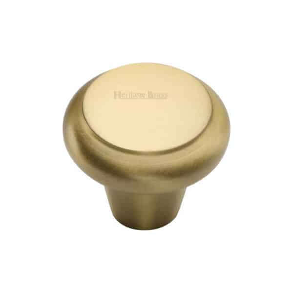 Heritage Brass Cabinet Knob Surrey Design 38mm Antique Brass finish 1